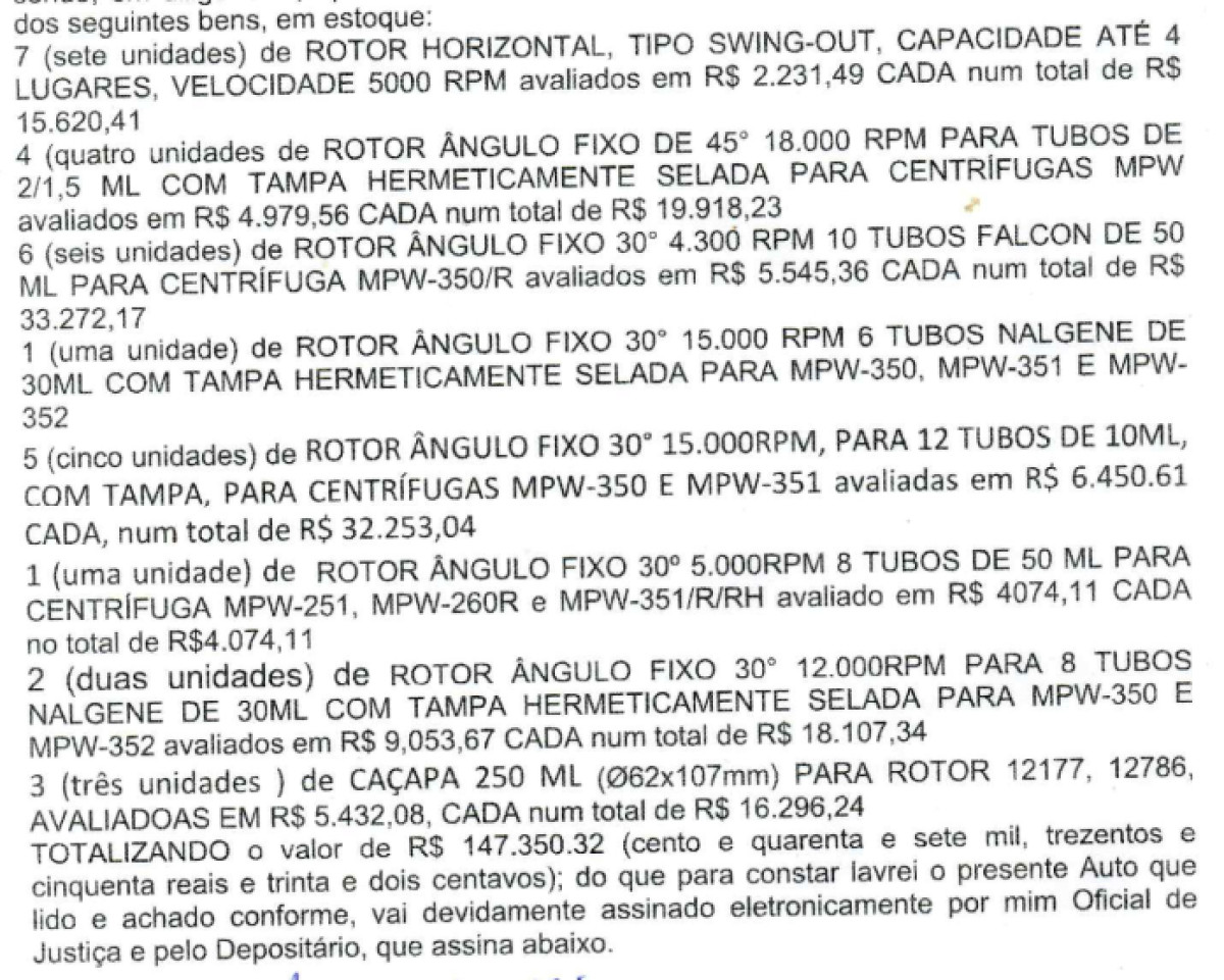 Leilão de Bem Item em Curitiba/PR - Lance Inicial R$ 73.675 - Judicial